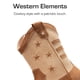 thumbnail image 2 of Botas de Vaquero para Niños DREAM PAIRS Talla 5 Marrón Claro, 2 of 7