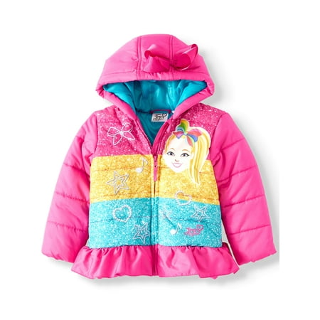 Jojo Siwa Puffer Jacket Coat (Toddler Girls)
