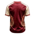 thumbnail image 4 of Men's USA Soccer Jersey 2026 World Soccer Game National Team Fan Crew Neck Short SleeCrewe Game Day Football Tee Wine XL, 4 of 4