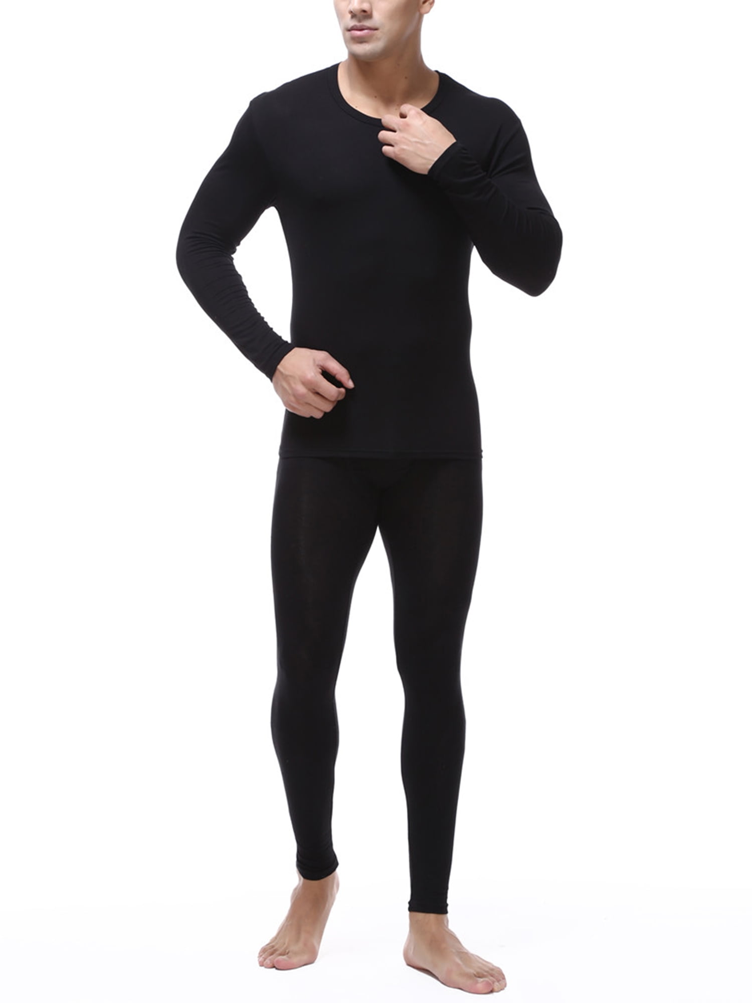 mens thermal tops and bottoms