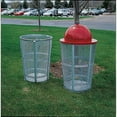 thumbnail image 2 of Rubbermaid Commercial Steel Street Basket Waste Receptacle, Round, Steel, 48gal, Black - RCPSBR52EBK, 2 of 2