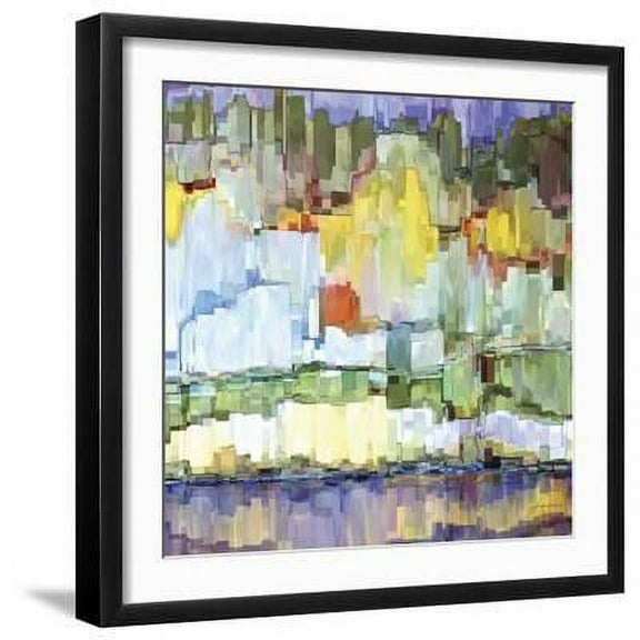 Glacier Bay IV, Abstract Scenic Framed Art Print Wall Art by James Burghardt Sold by Art.Com