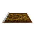 thumbnail image 2 of Ahgly Company Machine Washable Indoor Rectangle Persian Yellow Traditional Area Rugs, 7' x 10', 2 of 4