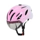 thumbnail image 5 of Casco de bicicleta con visera, correa ajustable, ventilación, ligero, para ciclismo Rosa, 5 of 9