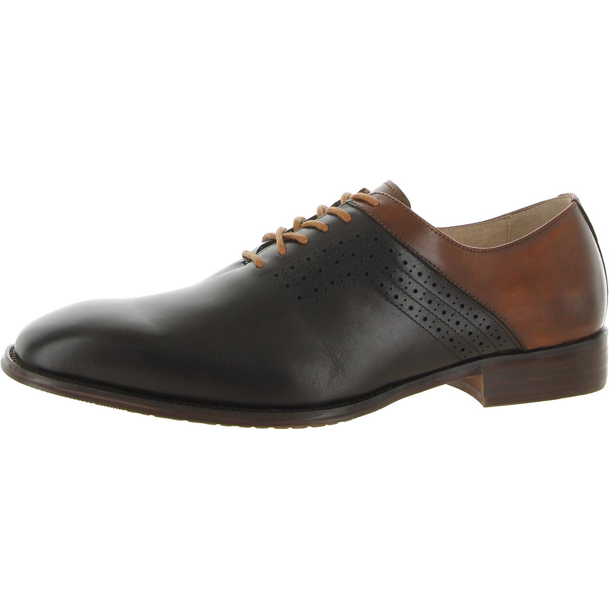 Stacy Adams Mens Shoes Halloway Plain Toe Oxford Brown Leather 7 M Men main image 3
