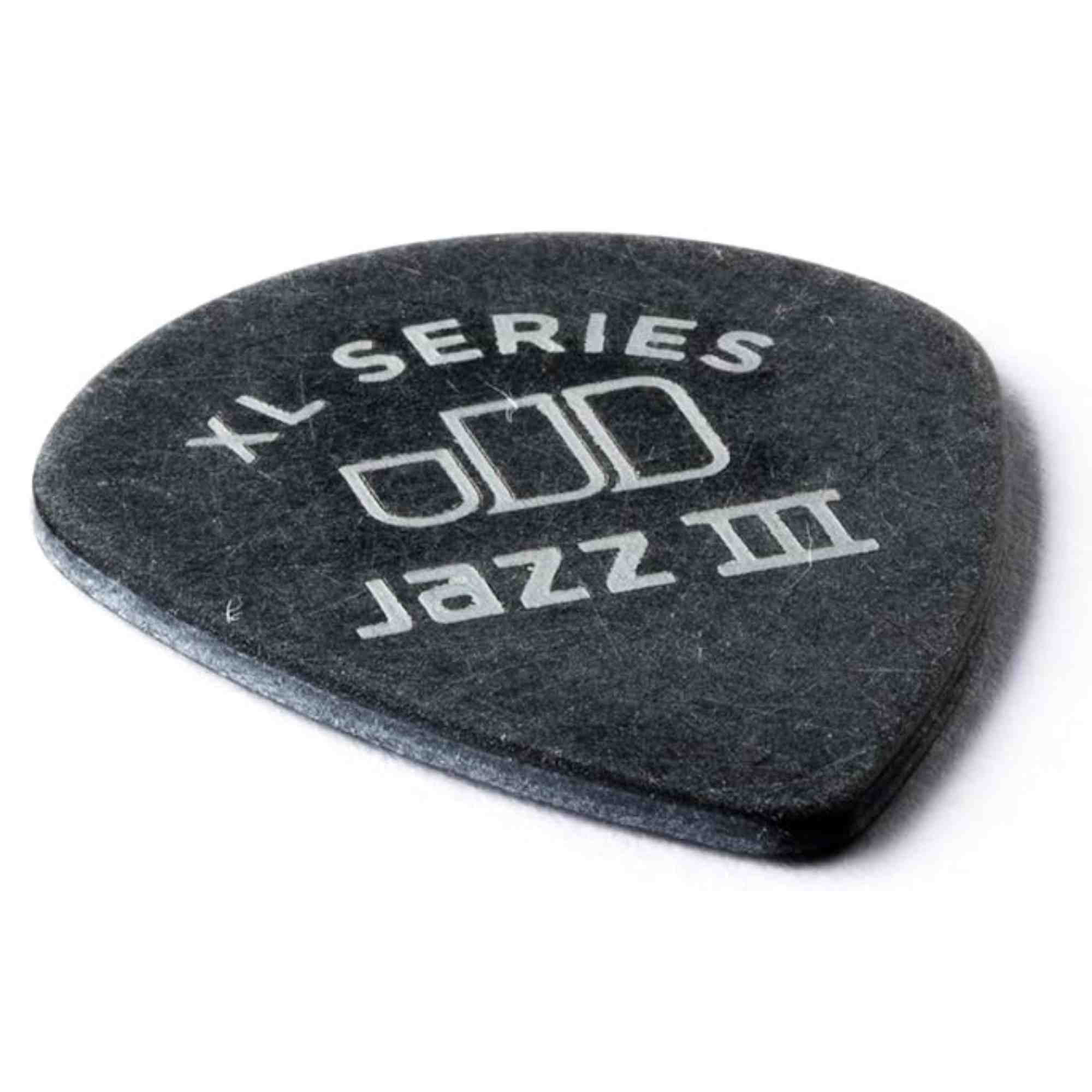 Dunlop Tortex Black Jazz III Xl Refill Bag, 1.35mm, 72 picks