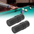 thumbnail image 4 of Pool Cue Stick Joint Protectors, Black 2Pcs Portable Billiard Cue Joint Protectors  For Billiard Room, 4 of 8