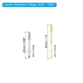Uxcell Test Probe Pin Set, Copper Multimeter Test Extention Probe Pin ...