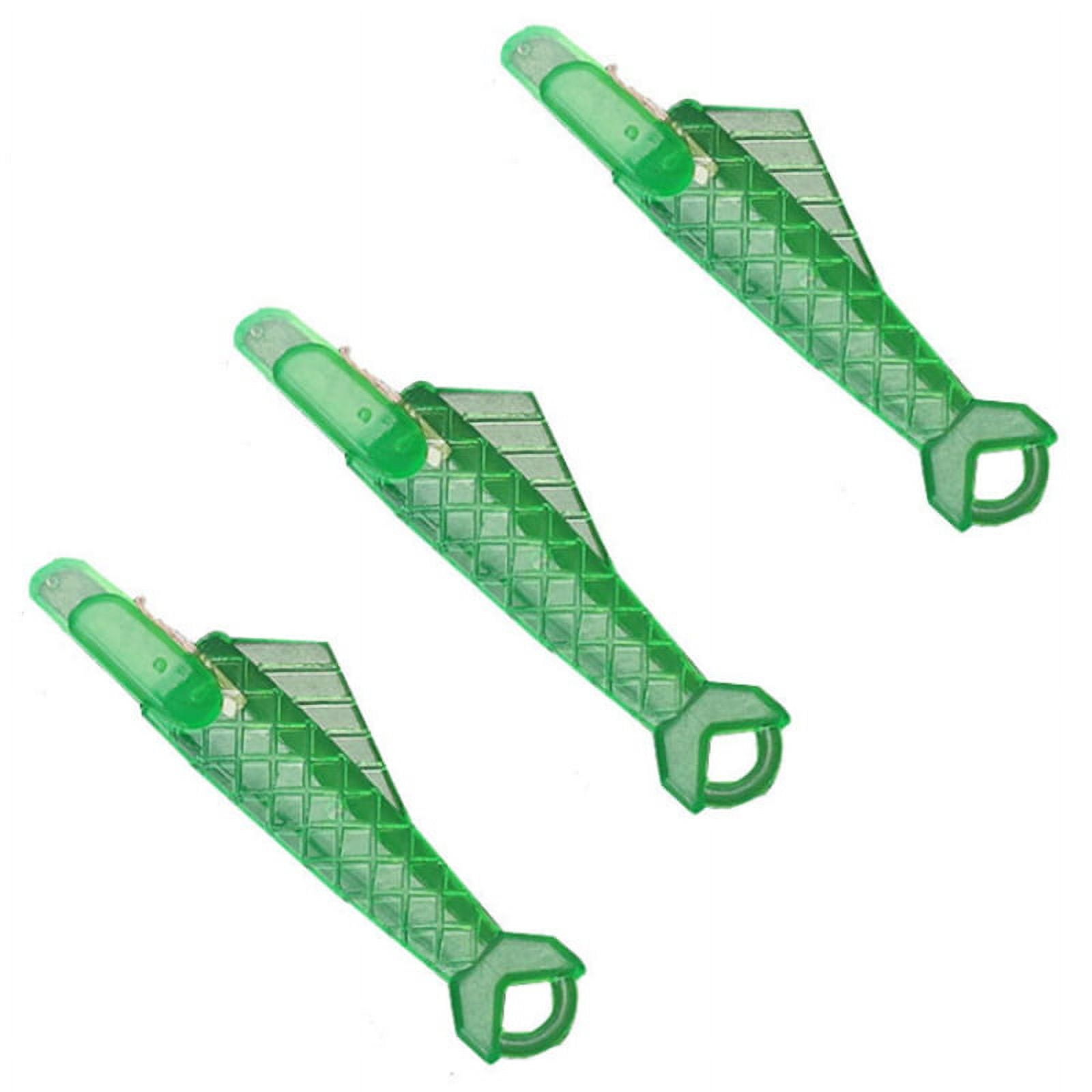 ZYDZ 20 Pack Needle Threader for Sewing Machine, Fish Type Automatic  Inserter Small Eyes Needles Threader Tool, Green