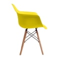thumbnail image 3 of Silla Holly Moblüx Deco Estilo Eames Descansabrazos color amarillo, 3 of 3