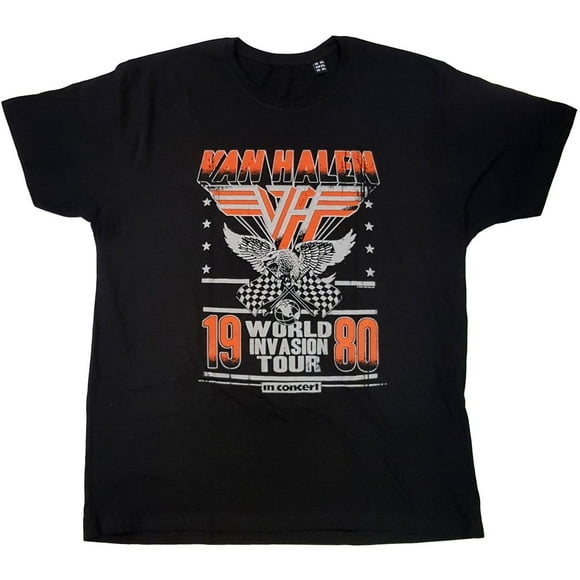 Van Halen T-Shirt Adulte Invasion Tour '80