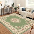 thumbnail image 5 of 1PC Floral Patterned Area Rug Local Carpet, Lightweight Washable Easy-to-Manage Carpet Mat Festival Gift, Suitable for Living Room, Bedroom, Dining Room, Office, Balcony, Room Accessories, 5 of 8