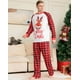 thumbnail image 2 of Xmas 2023 Family Look Cute Moose Pattern Parent-child Matching Clothes Baby Dof Rompers Christmas Pajamas Set Soft Sleepwear Pjs, 2 of 3