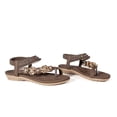 thumbnail image 5 of Bibifish Womens Flat Sandals Bohemian Thong Elastic Slingback Flat Sandals Ladies Summer Everyday Casual Street Wear Flat Sandals, 5 of 7