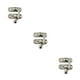 thumbnail image 4 of Kenally Candado Cerrojo de hierro Cerradura de gancho Hebilla protectora Atrapa Joyas Muebles de Accesorios de hardware Gancho de plata Type1 NO1, 4 of 6