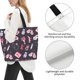 thumbnail image 3 of Balery Breast Cancer Awareness1 Bolsa Tote Estilo Estético con Cremalleras, Bolsa de Hombro, Bolsa de Compras Grande y Plegable, 3 of 8