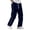 Blue, variant on Uwinwear Men's Parachute Sweatpants,Y2k Baggy Track Pants with Pockets,Outdoor Drawstring Wide Leg Casual Trousers Streetwear,Blue,M