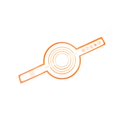 thumbnail image 1 of Ounissouiy Alfombrilla de silicona para hornear con mango largo, revestimiento para horno, almohadilla para pan, suministros reutilizables antiadherentes Cocina y Comedor Naranja Ounissouiy HA083133-04, 1 of 6