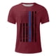 thumbnail image 4 of Camisetas de Manga Larga para Hombres Imprimir Casual Cuello Redondo Camiseta de Manga Corta, Camisetas de Manga Larga para Hombres Algodón, 4 of 4