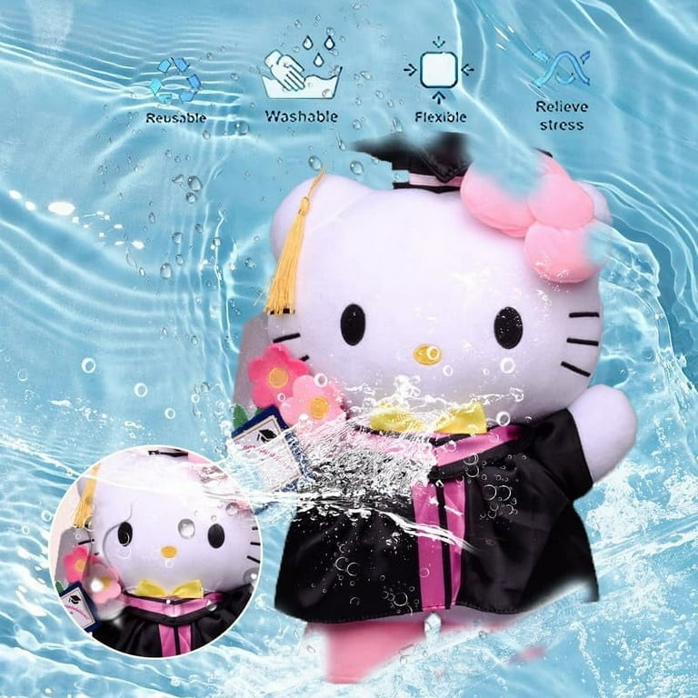 Hello Kitty Graduation Plush Toy, Cute Kawaii Stuffed Animal