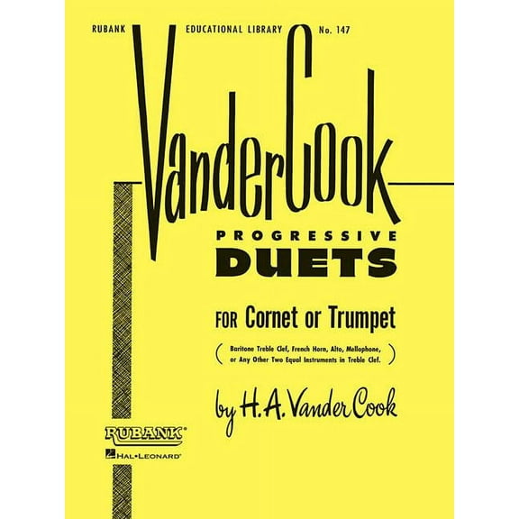 Vandercook Progressive Duets for Cornet or Trumpet (Paperback)