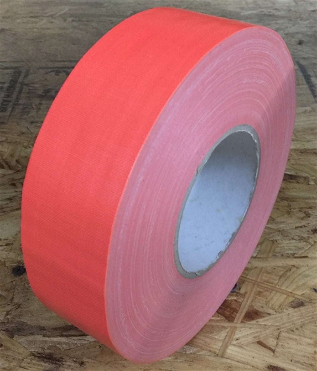 Fluorescent Orange Duct Tape 2 X 60 Yard Roll