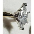 thumbnail image 4 of 14K Yellow Gold Plated Marquise Cut White Diamond Engagement Solitaire Ring, 4 of 4
