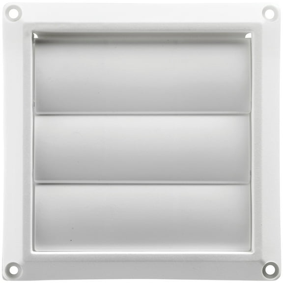 Lambro 1475W 3” Plastic Louvered Vent