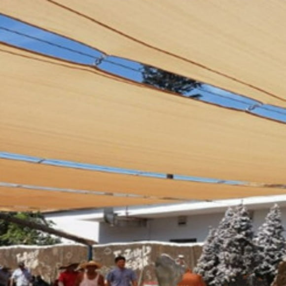 onlyliua Liquidación Paño de Sombra para Exterior, Pérgola y Sombrilla para Patio Trasero En Protección, Material Térmico y Ojales Reforzados (Caqui)