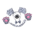 thumbnail image 3 of Bandeau Oreilles de Chien et Longue Queue pour Performance sur Scène Mascarade Halloween Blanc Sans Robe, 3 of 9
