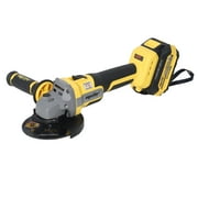 Mellif Brushless Cordless Angle Grinder, Compatible with Dewalt 20V MAX Battery, Side Grinding and Polishing Tool(with Battery)