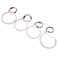 thumbnail image 2 of LED Angel Eyes Halo Rings Lighting Kit White Light Car Modification Replacement for E90 E91 E46, 2 of 5
