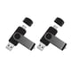 thumbnail image 1 of Unidad flash USB MORIC 128 GB, paquete de 2 unidades 2.0 USB C y USB A, 1 of 6