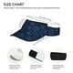 thumbnail image 3 of Balery Snowflake Dark Blue Gorra deportiva con visera ajustable para mujer y hombre (talla única), 3 of 7