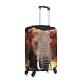 thumbnail image 3 of Disketp Elephant Sunset In Kenya Elastic Travel Luggage Cover Travel Suitcase Protective Cover For Trunk Case Apply To 18''-32'' Suitcase Cover (Luggage not included)-Small, 3 of 9