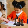 thumbnail image 2 of 4pcs Cognitive Toys Human Evolution Models Ape Evolution Model Teaching Tool Layout Props, 2 of 6