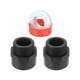 thumbnail image 1 of Uxcell 2Pcs 2" Adaptador Macho de Conexión de Tubo para Acoplamiento Deslizante SCH40, Gris Oscuro, 1 of 7