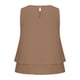 thumbnail image 5 of Blusa informal sin mangas de gasa con cuello redondo para mujer Fridja  gh3637, 5 of 8