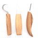 thumbnail image 1 of Cuchillo de talla de acero al manganeso, cómodo tacto, fácil de operar, herramienta de tallado de carpintería, 1 of 3