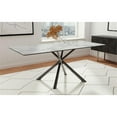 thumbnail image 7 of Pemberly Row Rectangular Sintered Stone Dining Table in Mirage White, 7 of 7