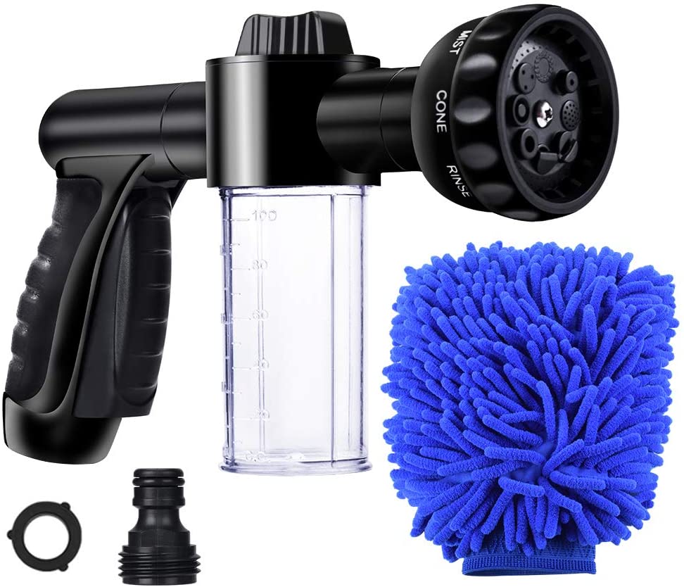 Pressure Hose Nozzle Foam Gun Garden Watering Car Wash spray pet Plant Sprinkler