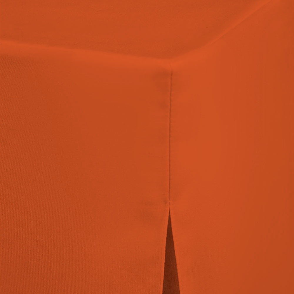 Tablevogue 34-Inch Square Ooh-Orange Table Cover