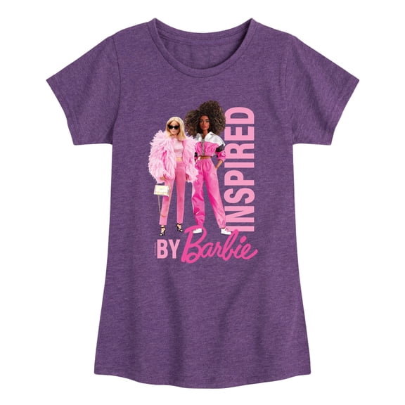 Barbie - Inspired By Barbie - Toddler And Youth Girls Short Sleeve Graphic T-Shirt