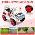 thumbnail image 6 of 6V Battery Powered Electric Quad,Kids Ride On ATV,Forward/Reverse Switch, Rear Wheeler Motorized Ride On Mini Vehicle Car for Toddlers Boys Girls,White, 6 of 7