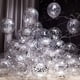 thumbnail image 3 of KIRIKOU 24 piezas juego de bolas de papel multicolor Globo de fiesta de látex de 12 pulgadas para decoración de fiesta, bodas, compromisos, novias, cumpleaños y ducha (plata), 3 of 5