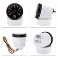 thumbnail image 5 of Voltímetro retroiluminado para coche, 8-16V/16-32V, resistente al agua, 7 colores, 52mm, LCD, IP67, medidor de voltaje, vidrio antiniebla, compatible con Auto, barco, yate, RV, 5 of 5
