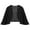 Black, variant on Aiihoo Women Bolero Shrug Chiffon Open Front 3/4 Sleeve Cropped Cardigan Lightweight Sheer Tops for Dress Red M