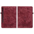 thumbnail image 2 of Dteck for Samsung Galaxy Tab S8 Plus/S7 FE/S7 Plus Case 12.4 Inch, Embossed Butterfly Folio Stand Cover with Card Holder Slots,Red, 2 of 7