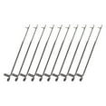thumbnail image 3 of Shisuyan 10pcs Portable Latch Crocheting Hooks Set For Diy Knitting And Crocheting Projects, Sturdy Metal Crochet Hooks With Latch For Yarn And Beading, Crochet Tool Kit With Ten Pieces, 3 of 9