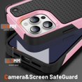 thumbnail image 3 of Decase Heavy Duty Case For Apple iPhone 15 Plus 6.7",Military Grade Drop Protection,Hybrid Anti-Scratch Shockproof Rugged Phone Shell Cover,for Women Men,for iPhone 15 Plus - Pink, 3 of 5